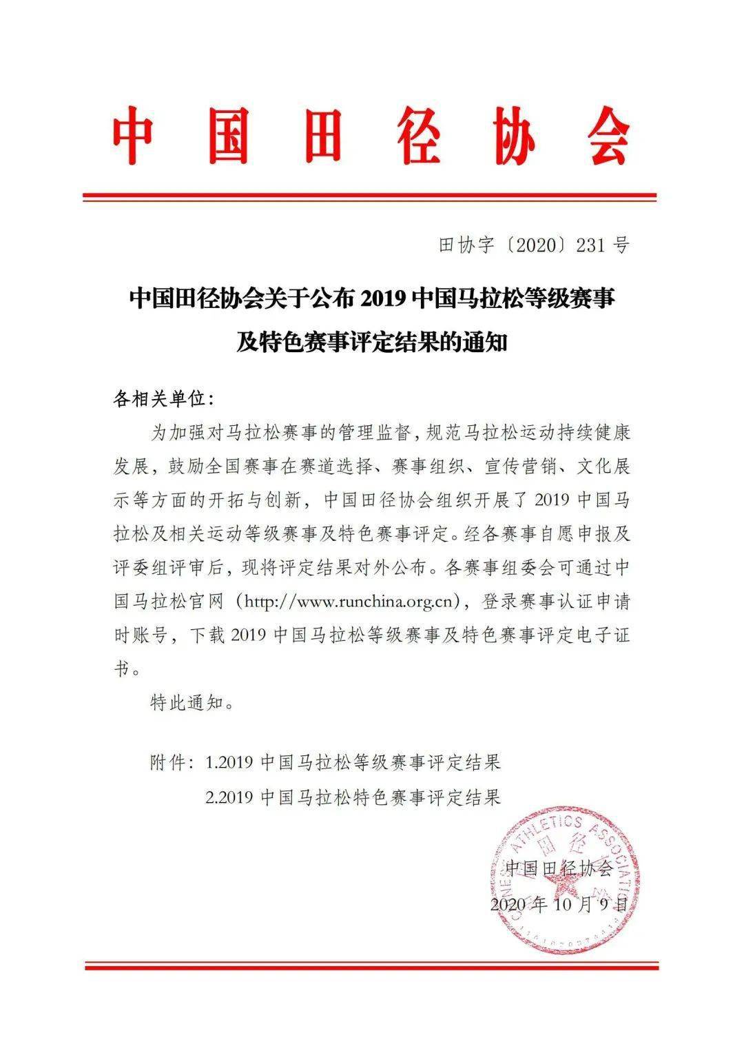 
容马“冲”金牌啦！获评2019中国田径协会“金牌赛事”称呼！‘十大外围足球平台app’(图12)